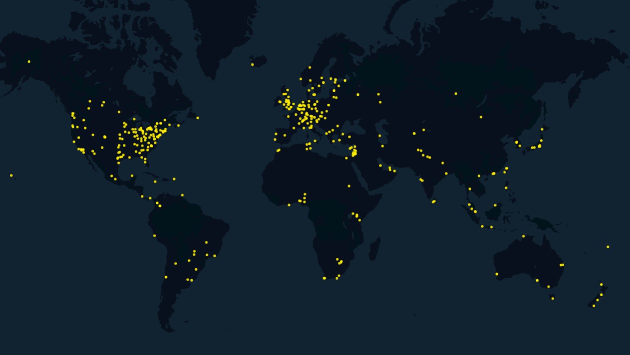 Map of programs